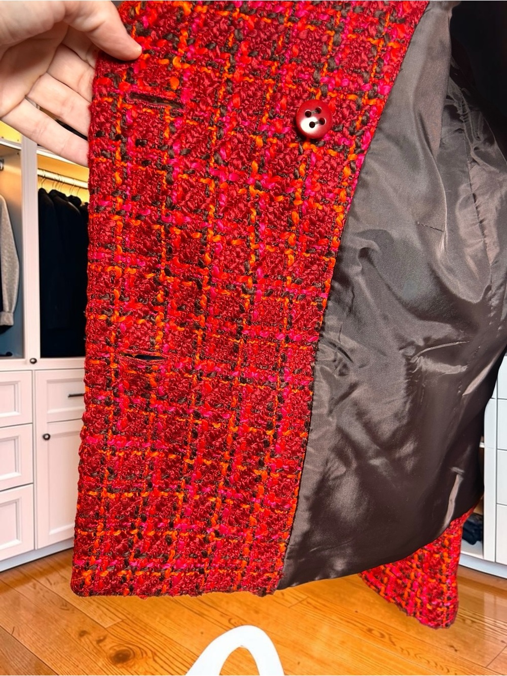 Talbots Red Tweed Wool Blend
Jacket Size 14 - Picture 11 of 16